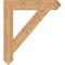 Ekena Millwork Traditional Arts & Crafts Smooth Bracket, Western Red Cedar, 5 1/2"W x 34"D x 38"H BKT06X34X38TRA03SWR - alternate 2